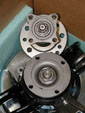 Comparison of original and Van Steel axles