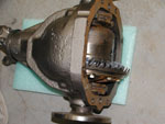 Diff with heavy duty yokes installed