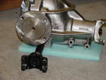 Van Steel Yoke installed, old yoke for comparison