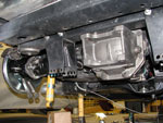 Left half-shaft installed