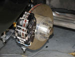 Brake assembly mock-up