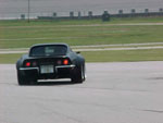 Hot laps on the AMS road course