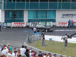Coming to the line for 1st Pinks run