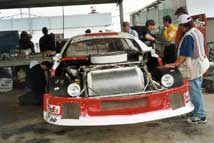 #23 car in the next garage area