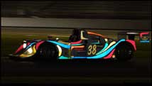 #38 car's reflective graphics