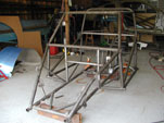 Front shot of the bare chassis