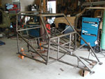 Side shot of the bare chassis
