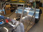 Clecos holding the interior panels