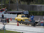 Anglia in burn out area at Gainesville