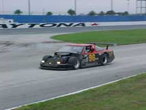 A wave to the workers on the cool down lap
