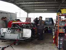 Our garage area