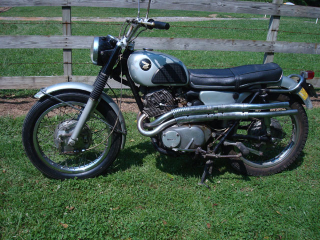 1966 honda scrambler