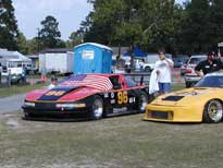 Michael Hooten & Mark Bacher wait on the Grid