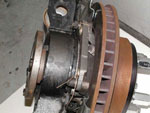 A view of the thickness of the adapter