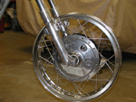 Right side front wheel