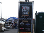The Hot Rod Power Tour sign