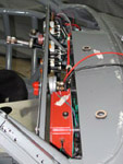 A shot of the wiring from the right front side