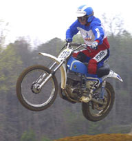 The late Jim Pomeroy in the air