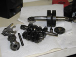 The crankshaft & transmission