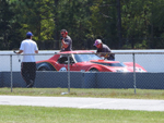 On pit road with the crew On pit road with the crew