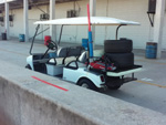 Our paddock transportation for the weekend